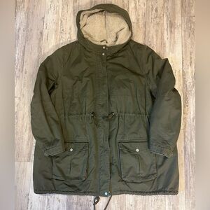 H&M Army Green Parka